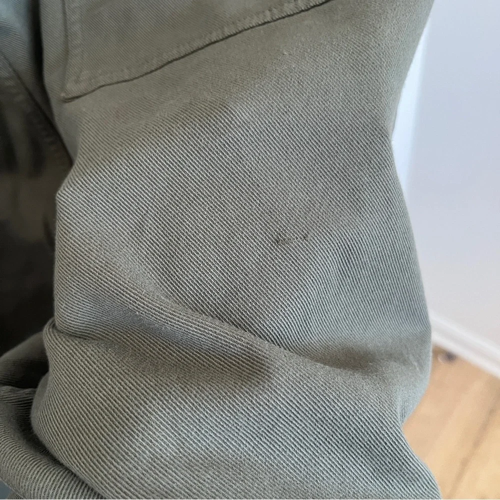 Standard James Perse Straight Leg Army Green Cargo Pants Size 4 XL